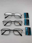 3 Pair! 1.25 R42 Foster Grant Essentials Reading Readers Glasses Jacob Gun Three. Fixed Price $12.96.