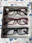 Isaac Mizrahi 3 Pack Premium Reading Glasses Readers +1.50 Look Overs. Fixed Price $31.39.
