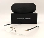 Porsche Design P8341 Bronze Carbon Fiber / Clear Lens 54MM Eyeglasses. Fixed Price $169.45.