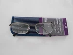 Foster Grant Hyperflexx Reading Glasses W/ Case Gunmetal. Fixed Price $12.95.