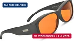 SPECTRA479 - Fit Over 99.9% Blue Light Blocking Glasses For Sleep Amber Nightt. Fixed Price $65.75.