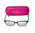 Lilly Pulitzer Women Eyeglasses Frame 50-16-135 Pink Case. Fixed Price $29.95.