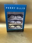 Perry Ellis Mens 3 Pack Rectangle Reading Glass, Black, Tort, Brown Peb +1.50. Fixed Price $19.98.