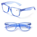 2 Pairs Transparent Neon Classic Clear Frame Reading Glasses Unisex Readers Lot. Fixed Price $12.95.