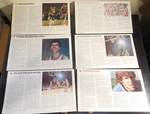 1979 & 87 Bowmar Noble Reading Card Lot 46 Robertson Walton Mikan Fulks Miller. Fixed Price $67.00.