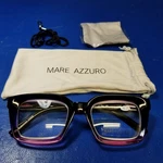 Mare Azzuro OC5031 49-20-140 C4 Eyeglasses Frame Black Pink W Cloth Pouch +6.00. Fixed Price $21.95.
