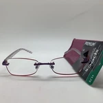 E203 Foster Grant Simply Specs Daniella Purple Prp 1.75 Rimless Glasses Readers. Fixed Price $9.95.