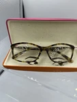 Kate Spade Brown Tortoise Women Glasses With Pink Orange Case. Fixed Price $22.49.