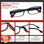 Joschoo 6 Pack Computer Reading Glasses Women Spring Hinges. Fixed Price $27.99.