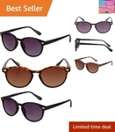 3 Pack 'the Brilliance' Round Frame Unisex Bifocal Reader Sunglasses With Max.... Fixed Price $42.53.