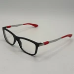 Ray-ban Junior Rb 1549 3652(CHILDREN'S) Eyeglass Frames Only Black Red 48-16-125. Fixed Price $27.99.
