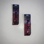 Foster Grant +1.50 Reading Glasses Monica Tortoise And Magenta 58.5MM Set Of 2. Fixed Price $9.99.