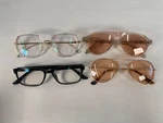 Lot Of 4 Zenni Eyeglasses Optical Frame Assorted Models, Styles, Colors. Fixed Price $19.99.