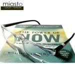 NWT$39.99 Miasto Half Frame 1/2 Reading Glasses Crystal CLEAR+2.50 Spring Hinge. Fixed Price $21.99.