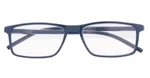 Magnifeye Reading Glasses, Blue Frame, +1.25 Magnification. Fixed Price $14.95.