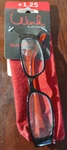 Wink By Icu Eyewear Reading Glasses +1.25 With Case-brand New-ships 24 Hours. Fixed Price $34.88.