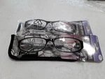Foster Grant Kay Black 1.00 Reading Glasses W/soft Case. Free Shipping 2PAIR. Fixed Price $11.50.