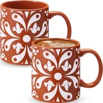Mexican Coffee Mugs Set 2 Ceramic 11OZ Fiesta Party Gifts Cinco De Mayo. Fixed Price $28.93.
