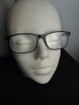 Foster Grant Design Optics Smoke Gray Rectangular Frames LO0622 53-17-145 Exc. Fixed Price $14.99.
