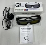 Quantum 3D G5 Ir And Bluetooth Glasses W/ Charger, Case, & Manual. Fixed Price $34.99.