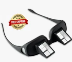 Prism Glasses Light-weight Lazy Horizontal Reading Spectacles 90 Vision. Fixed Price $25.00.