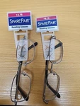 (2) Foster Grant Sparepair +2.75 Jacob Metal Reading Glasses New. Fixed Price $16.99.