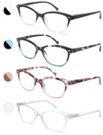 Modfans Women Reading Glasses 3.25 4 Pair Stylish Ladies Readers Spring Hinge. Fixed Price $30.38.