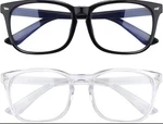 2 Pack Blue Light Blocking Glasses For Women And Anti-eye Strain Eyewear. Fixed Price $19.99.