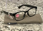 By Peeperspecs Kent Square Progressive Reading Glasses +2.00 Black New. Fixed Price $19.95.