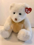 Ty Classic Lacey The Teddy Bear-- MWMT-9.75" Adorable W/ Golden Ribbon. Fixed Price $14.99.