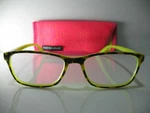 Foster Grant "kerry" Tortoise & Yellow Reading Glasses W/case Spring Hinge *new. Fixed Price $12.25.