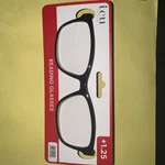 Icu Reading Glasses +1.25 Black Scratch Resistant Lenses Harvey. Fixed Price $12.00.