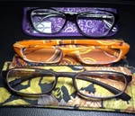 Design Optics, Women's Lot Of 3 Reading Glasses With Cases +1.75 (T2). Fixed Price $8.98.