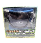 Icon Eyewear Inc. Vintage 100% Uva & Uvb Protective Foldable Sunglasses W/case. Fixed Price $8.99.