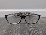 Foster Grant Eyeglasses Black Gray Frames 53-16-140 PD58.5MM +3.00 TG0316 Heidi. Fixed Price $10.50.