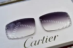 Cartier Smoke Gradient Diamond Cut Lenses CT0287O CT0464O CT0439S Sunglasses. Fixed Price $249.99.