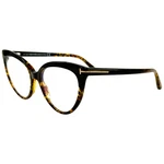 Tom Ford TF5674 Womens Plastic Eyeglass Frame 005 Shiny Black Leopard 54-17. Fixed Price $235.96.