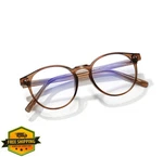 Icesor Mocha Brown Blue Light Glasses. Fixed Price $27.99.