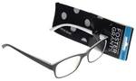 Foster Grant Readers +2.00 Lucille Case 52-18-143 White Black Polka Dots Fashion. Fixed Price $14.49.