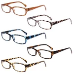 Henotin 5-PACK Reading Glasses Blue Light Blocking Anti Eyestrain Computer Re.... Fixed Price $24.35.