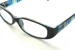 Foster Grant Black Reading Glasses Blue Plaid Stems Loop Compact Readers +1.50. Fixed Price $12.99.