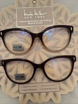 Nicole Miller Women's 2 Pack Cat Eye Readers Demi Brown , +1.50. Fixed Price $30.00.