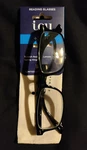 Icu Eyewear Emeryville Black Reading Glasses Readers With Case +2.50 Nip. Fixed Price $10.49.