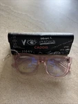 Caddis Miklos Blue Light Glasses Pink 28. Fixed Price $45.00.