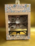 Nib Max Studio Premium 3-PACK Reading Glasses Readers +3.00 Authentic. Fixed Price $31.00.