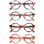 Ytdbns Reading Glasses For Women, Floral Round Readers, Lightweight Colorful. Fixed Price $35.99.