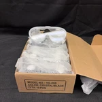 Box Of 10 New Safety Goggles Wenzhou Argus Vented Protective Eye Optical YG-008. Fixed Price $38.00.