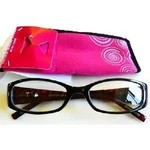 (2 Pack) Foster Grant Magnivision Dark Magenta Glasses (M39). Fixed Price $21.95.
