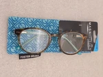 Foster Grant Magnivision Reading Glasses +2.00 Bryn Tortoise Teal 50 20-135. Fixed Price $14.88.