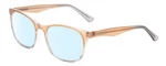 Calabria Prive Shawn Womens Designer Blue Light Glasses Crystal Brown Gray 56 Mm. Fixed Price $44.95.